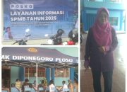 SMK Diponegoro Ploso Jurusan Kompetensi Keahlian Teknik Instalasi Tenaga Listrik, Teknik Pemesinan, Kemia Industri Sedang Melaksanakan SPMB
