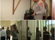 Kapolres Humbahas cek langsung Gudang Senjata dan Ruang Tahanan