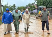 Air Sungai Meluap di Beberapa Titik, Wakil Bupati Turun Tinjau Lokasi