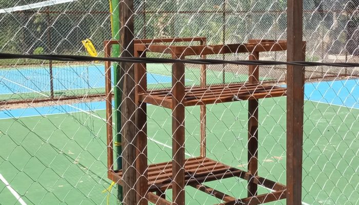 Pembangunan Sarpras olahraga tidak sesuai RAB ?