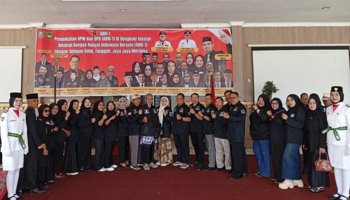 ABRI1 BENGKULU DILANTIK, KETUA UMUM SERUKAN LAWAN KORUPSI DAN NARKOBA !