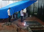 Maksimalkan Pelayanan Bagi Warga Binaan, Lapas Way Kanan Bangun Septic Tank Baru
