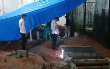 Maksimalkan Pelayanan Bagi Warga Binaan, Lapas Way Kanan Bangun Septic Tank Baru