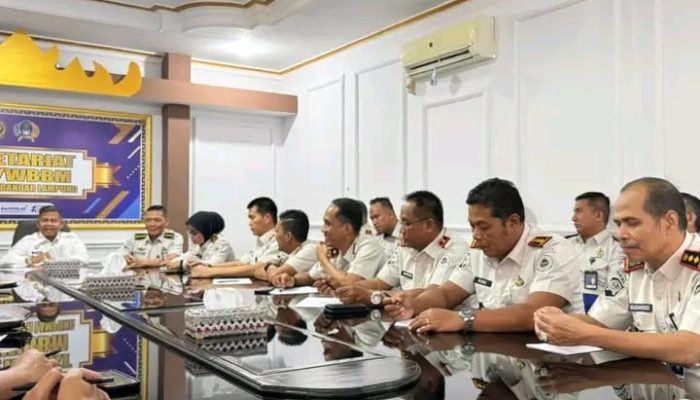 Pimpin Rapat, Plh Kakanwil Maulidi Hilal Tekankan Kepemimpinan “Leader of Art” dan Sinergi UPT se-Lampung