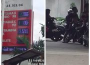 Praktik Curang SPBU 34.105.06 Diduga Layani Pembelian Pertalite Berulang dengan Motor Suzuki