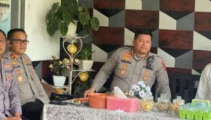 Halal Bihalal Kapolres OKU Bersama Tokoh Agama dan Toko Masyrakat Daerah Kecamatan Lubuk Raja