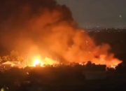 Gudang Pengisian LPG di Cimuning Bekasi Terbakar Hebat, Ledakan Beruntun Bikin Warga Panik