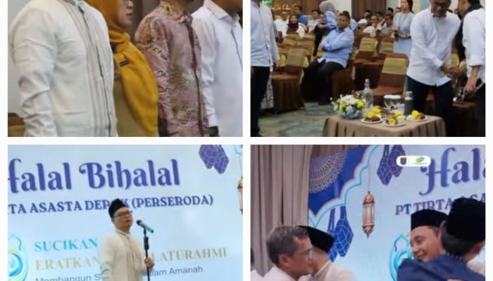 PT Tirta Asasta Depok Gelar Halal Bihalal, Pererat Silaturahmi dan Bangun Semangat Amanah