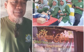 REUNI AKBAR LINTAS ANGKATAN SMP MUHAMMADIYAH 02 COMAL KABUPATEN PEMALANG