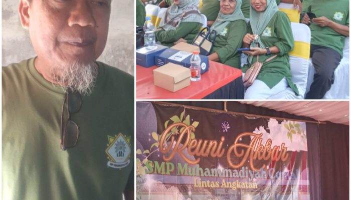 REUNI AKBAR LINTAS ANGKATAN SMP MUHAMMADIYAH 02 COMAL KABUPATEN PEMALANG