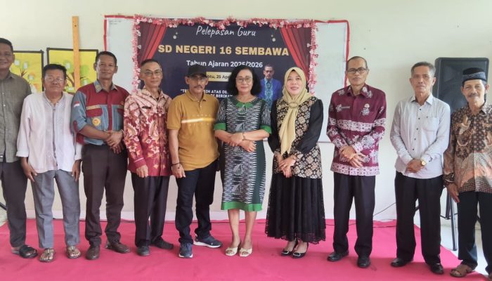 SDN 16 Sembawa Terima Kunjungan Korwil Sembawa Dalam Rangka Observasi Kinerja Kepala Sekolah Dan Sekaligus Melaksanakan Acara Perpisahan Guru Yang Yang Memasuki Masa Purnabakti