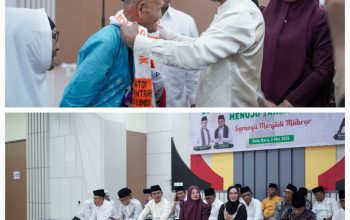 Sebanyak 198 CJH Kabupaten Solok Dilepas Bupati Jon Firman Pandu