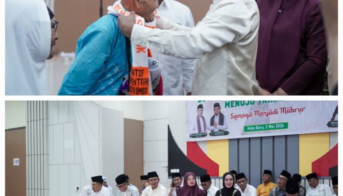 Sebanyak 198 CJH Kabupaten Solok Dilepas Bupati Jon Firman Pandu