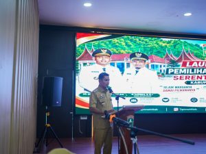 Jon Firman Pandu Resmikan Launching Pilwana Serentak Kabupaten Solok 2026