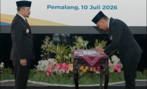 Resmi Dilantik, Bagus Sutopo Emban Amanah sebagai Sekda Pemalang